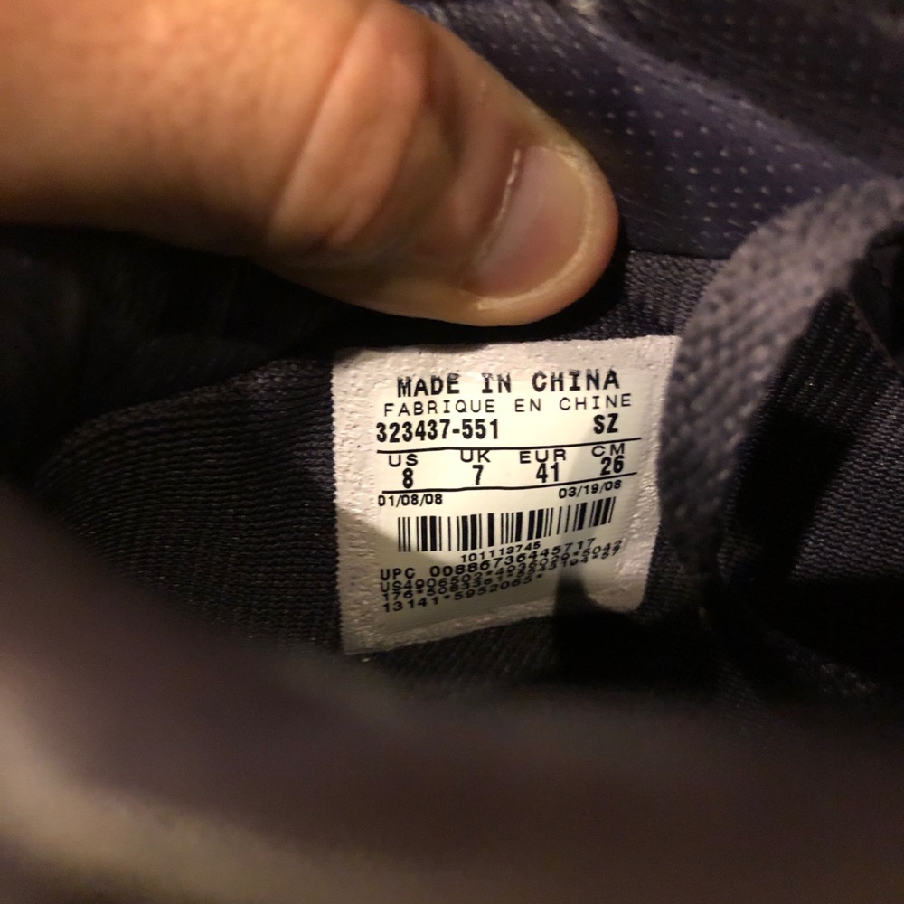RARE (ONLY ONE ON POSH) DQM Dunk purple Nike High Dunk Dave’s quality meat - Picture 9 of 9